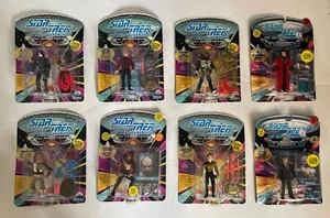 Star Trek: Next Generation Lot - Jean Luc-Picard, Data, Worf, Borg ‘93 Playmates - Picture 1 of 17