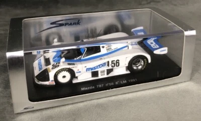 Spark Le Mans 1:43 P Dieudonne/T Yorino/Y Terada Mazda 787 No.56 8º LM 1991 Foto 1 de 4