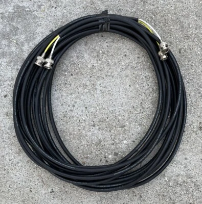 Extron E197484 2/C 26AWG (UL) CL2 CSA 217926, Dual BNC Male, Two Conductor Snake - Image 1 of 3