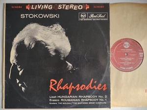 STOKOWSKI LISZT ENESCU RHAPSODIES SMETANA THE MOLDAU RCA AU SL16284 SAMPLE - Picture 1 of 4
