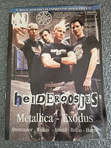 Mindview #105 Magazine 2004 Heideroosjes Metallica Exodus Abominator Welkin - Imagen 1 de 7
