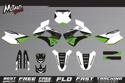 Kit gráfico para decalques Kawasaki KX 85 2001-2007 2008 2009 2010 2011 2012 2013 - Imagem 1 de 3