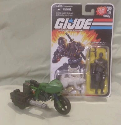 Paquete retro GI JOE personalizado ojos de serpiente de 3,75 pulgadas con madera y ciclo RAM personalizado  Foto 1 de 4