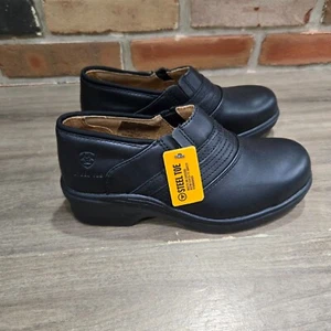 Ariat Women 7.5B Steel Toe Clog slip on Work Shoe 10002368 Black business Casual - Picture 1 of 10