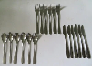 American Airlines MCM Flatware - 18 Pcs. 6 Place Settings - Picture 1 of 3