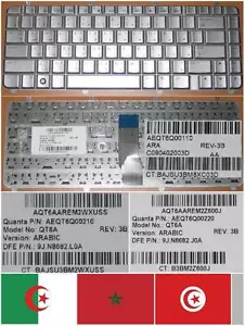 Keyboard qwerty Arabic HP DV5-1000 QT6A AEQT6Q00210 NSK-H5J0A 9J.N8682.L0A - Picture 1 of 1
