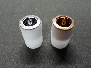NUEVO TAPÓN DE PALA DE SABLE DE LUZ PERSONALIZADO DISEÑO DE PALA DE TURBINA EN ESPIRAL DE ACERO O COBRE - Imagen 1 de 6