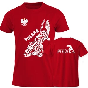 Camiseta polaca speedway żużel Polska Koszulka Repreentacji Polski Orzel Zuzel PL - Imagen 1 de 7