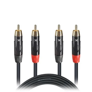 ProX XC-DRCA10 10' Ft High Performance RCA Male to RCA Male Balanced Audio Cable - Picture 1 of 3