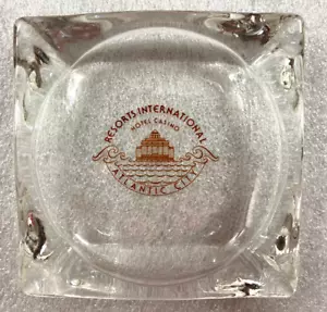 Resorts International Hotel Casino Atlantic City ASHTRAY 3.5" - Picture 1 of 3