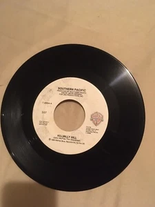 Southern Pacific - Bluegrass Blues / Killbilly Hill On Warner 45 Vinyl - Picture 1 of 2