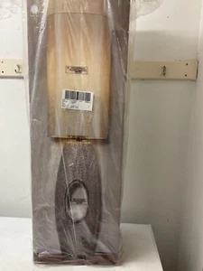 Brand New  Next Chrome  Quinn Ceramic  Floor Lamp in Brown Box - Picture 1 of 21