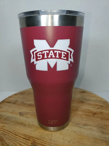 Mississippi State Simple Modern Tumbler Cover