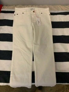 weiße Cordhose mit Etikett. - Bild 1 von 2