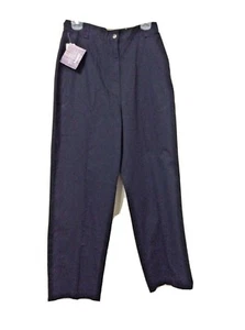 VTG 1990s Timberland Women's Black Pants Wide Legs Cotton Size 12 NWT MRSP $58 - Picture 1 of 10
