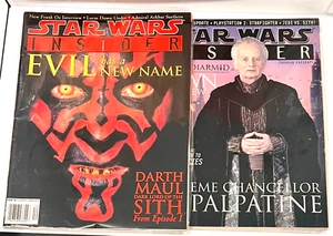 Star Wars Insider Magazin Ausgabe #42 Darth Maul & #53 Supreme Chancellor Palpatine - Bild 1 von 14