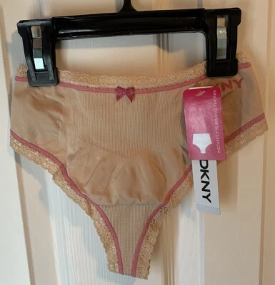 DKNY Slimming Thong and 3 Bikini Bottoms, Small - Image 1 of 4