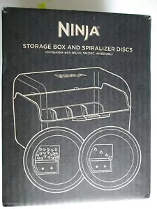 Caja de almacenamiento de procesador NINJA y 2 discos espiralizadores compatibles con NN210C ANZ012BL - Imagen 1 de 10