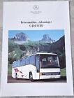 129) Mercedes Benz Reiseomnibus Advantage O 404 15 RH. Omnibus Faltblatt 