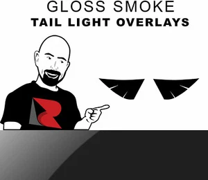 Rtint Tail Light Tint Overlay for Mercedes-Benz S-Class 2006 - Gloss Smoke - Picture 1 of 11