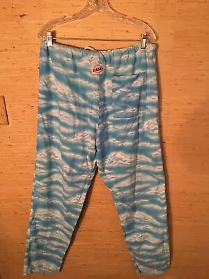 S.C.R.U.B.S. Pantalones unisex con cordón patrón azul cielo promedio S Foto 1 de 4