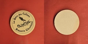 Quintine La Biere des Collines Brauerei Bierdeckel Bier - Picture 1 of 1