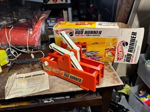 Vintage Hot Wheels Dual-Lane Rod Runner Hand Shift w/ Box  & Instructions 1969 - Picture 1 of 4