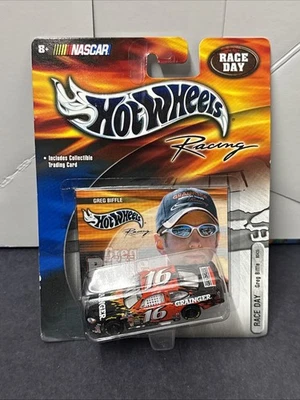 2003 Greg Biffle #16 Grainger Hot Wheels Racing NASCAR 1/64 Diecast New - Image 1 of 3