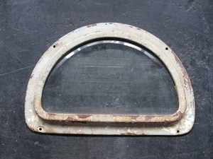 1906 TOLEDO 383 CALCOLO SCALA A BOTTE Mezza Luna Finestra Vetro Smussato ANTICO - Foto 1 di 9