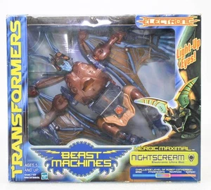 Transformers Beast Machines Heroic Maximal Nightscream Figure 2000 Hasbro #80494 - Foto 1 di 13