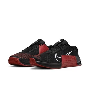 NIKE METCON 9 TB BLACK UNIVERSITY RED FD5431-006 UK 8.5 GOAT VERIFIED SOLD OUT - Picture 1 of 15