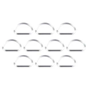  10 piezas asas de repuesto en forma de asa de bolsa para hacer en forma de D - Imagen 1 de 11