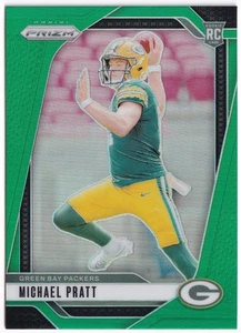 Panini NFL Prizm 2024 Michael Pratt Green Prizm - Picture 1 of 2
