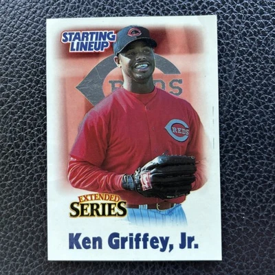 Ken Griffey Jr- 2000 Starting Lineup Extended Series Baseball Cards - Image 1 of 2