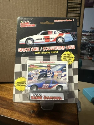 Racing Champions Diecast 1:64 - Rob Moroso #20 Stock Car (1989) preowned - Image 1 of 4