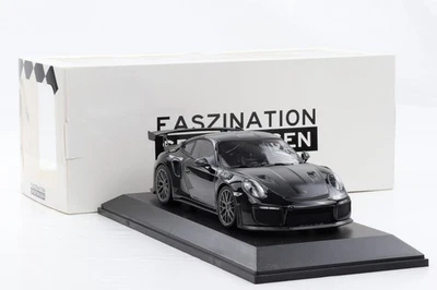 1:18 Minichamps Porsche 911 GT2 RS 991.2 2018 Nero Weissach Package Magnesio W - Immagine 1 di 4