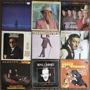 JOBLOT: 81 X VINYL LP"S MIXED LOT - JAZZ, SWING, - Picture 1 of 9