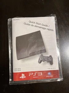 Sony PS3 Slim Kurzanleitung & Sicherheitshandbuch in der original Plastiktüte. - Bild 1 von 6