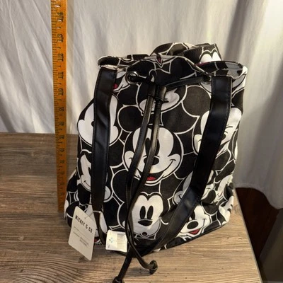 (НОВЫЙ) Disney Mickey & Co. Микки Маус эмоции мед моды Нью-Йорк большая сумка - Изображение 1 из 4