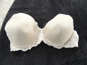 Leading Lady Size 36B Style 406 Nude Color Lace Underwire Nursing Bra - Picture 1 of 6