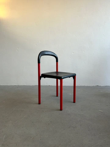 1 of 20 Minimalist Postmodern Vintage Chairs in style of 501 Göteborg, Cassina Cover