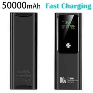 Power Bank, 100W 50000mAh Powerbank PD Klein Aber Stark für Laptop Phone Tablet - Bild 1 von 20