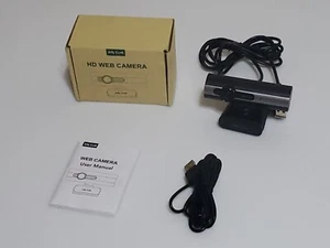 Jelly Comb Computer Webcam 1080P Full HD Web Camera USB w/ Built-in Microphone - Picture 1 of 4