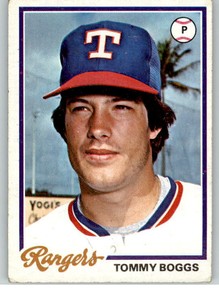 1978 Topps #518 Tommy Boggs F1C1016