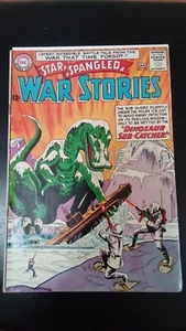 Star Spangled War Stories #112 -Silver Age DC Comic Book-Dinosaur Cover - Picture 1 of 4