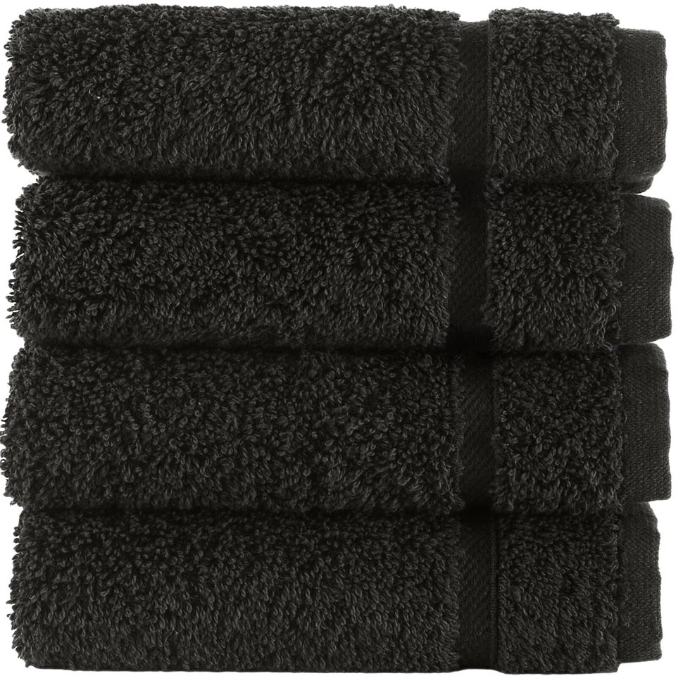 Pano de algodão turco de qualidade premium - Super macio e absorvente (conjunto de 4) - Imagem 1 de 1