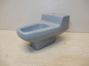 VINTAGE ELJER MID CENTURY POWDER BLUE TOILET SALESMAN SAMPLE - Picture 1 of 3