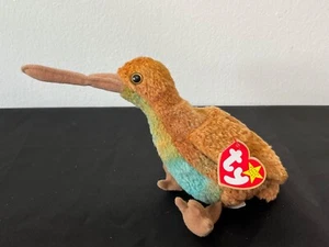 Ty Beanie Babies "Beak" Kiwi Bird 1998 – Rare Plush Toy, Collectible with Tag - Picture 1 of 12