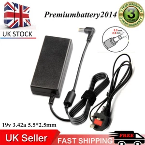 FOR TOSHIBA Satellite C55 C50 C70 C75 L450 C660 Laptop Charger Adapter 19V 3.42A - Picture 1 of 6