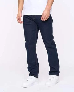 Henleys - Mens 'Breeze' Straight Fit Jeans Raw - Picture 1 of 23